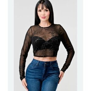 Privy Inc‎ CropTop Size Medium